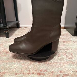 AEROSOLES Chocolate Heeled Boots